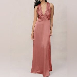 Revelry Dylan Satin Maxi Dress